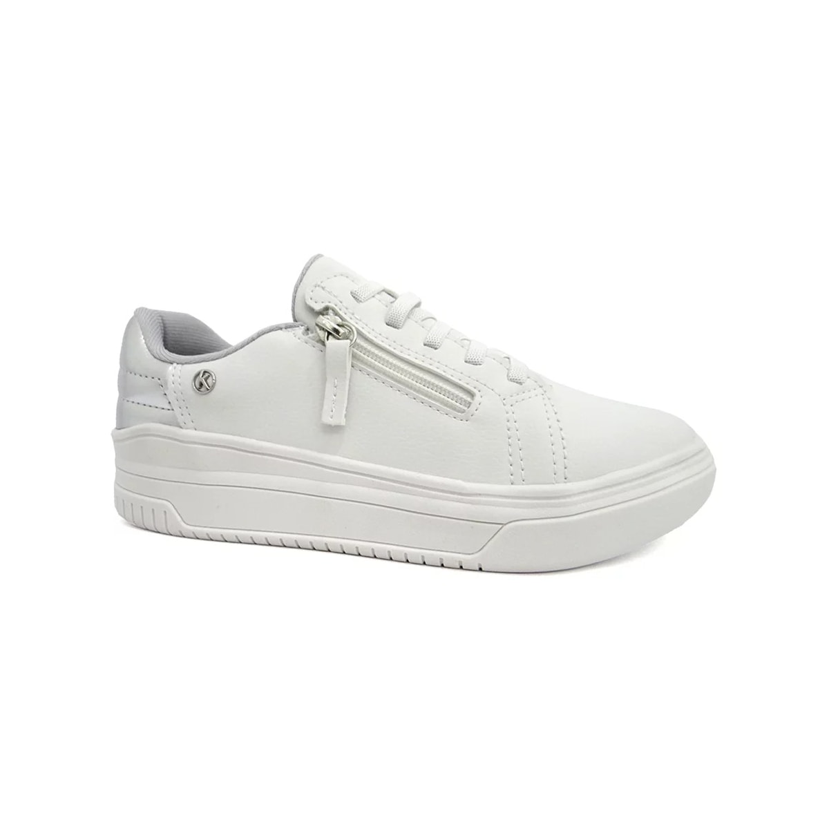 Tênis Kolosh Casual C2945 Off White/Prata Tênis Kolosh Casual C2945 Off White/Prata