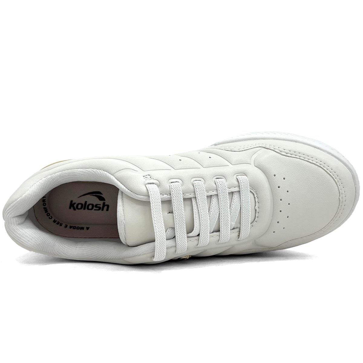 Tênis Kolosh Casual C3013 White Tênis Kolosh Casual C3013 White