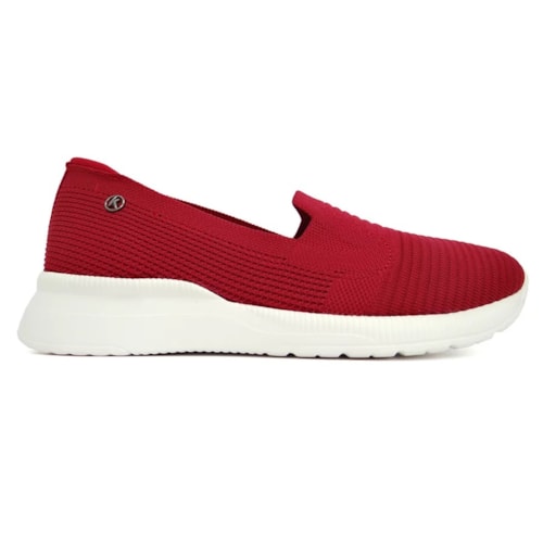 Detalhe - Tênis Kolosh Casual C3154 Vermelho