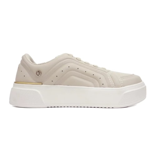 Detalhe - Tênis Kolosh Casual C3545 Porcelana