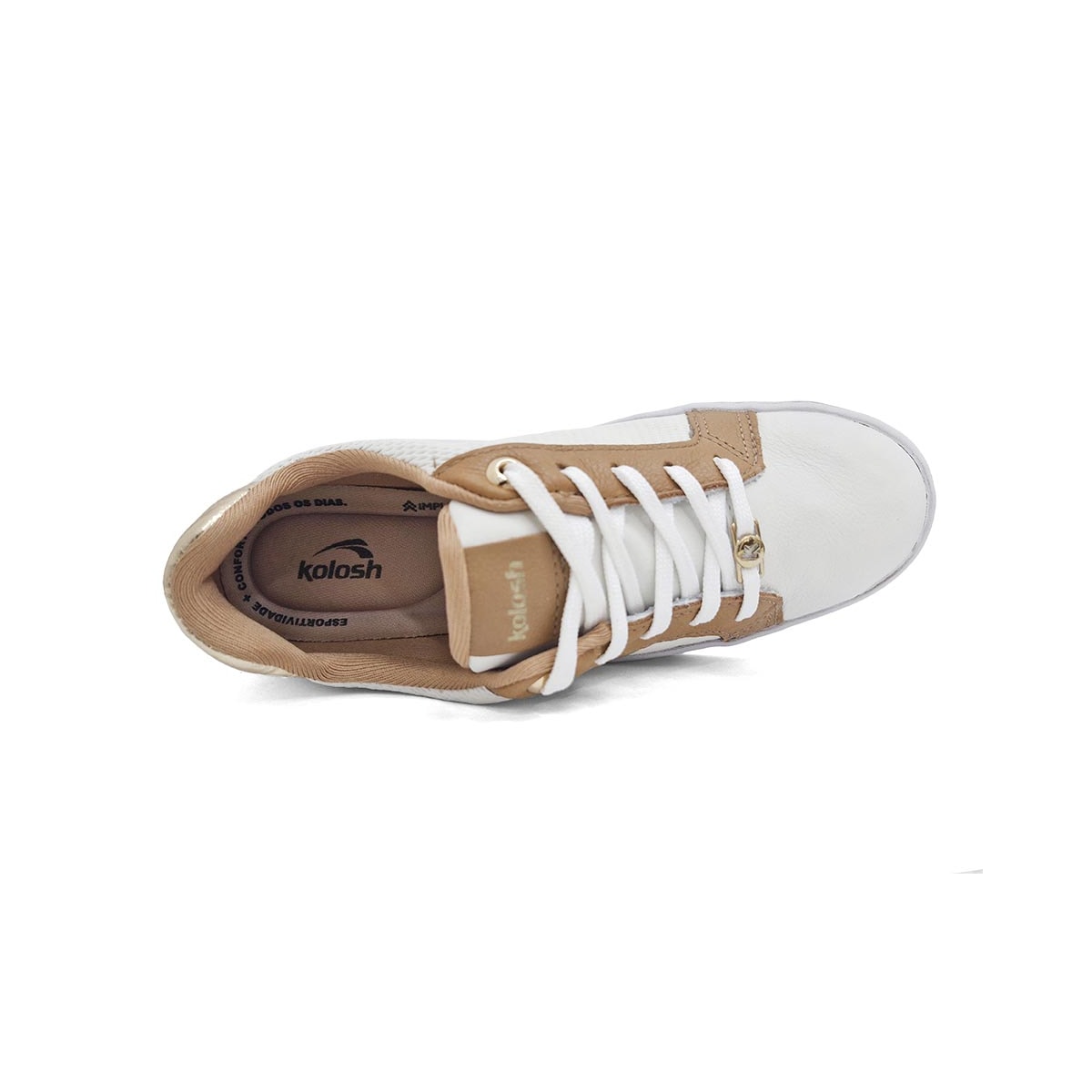 Tênis Kolosh Casual C4161 White Tênis Kolosh Casual C4161 White