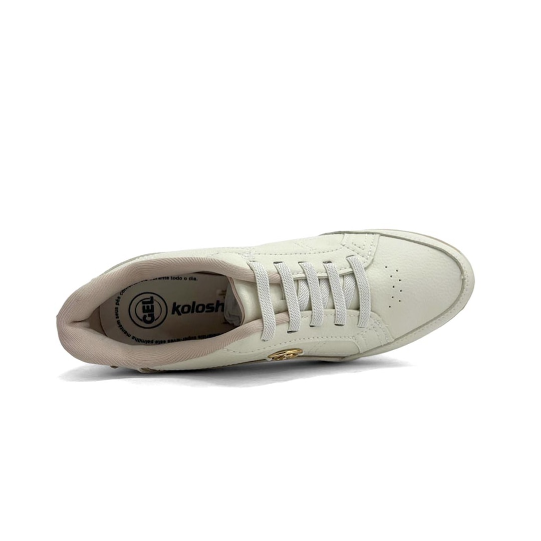 Tênis Kolosh Casual C4201 Cream Tênis Kolosh Casual C4201 Cream