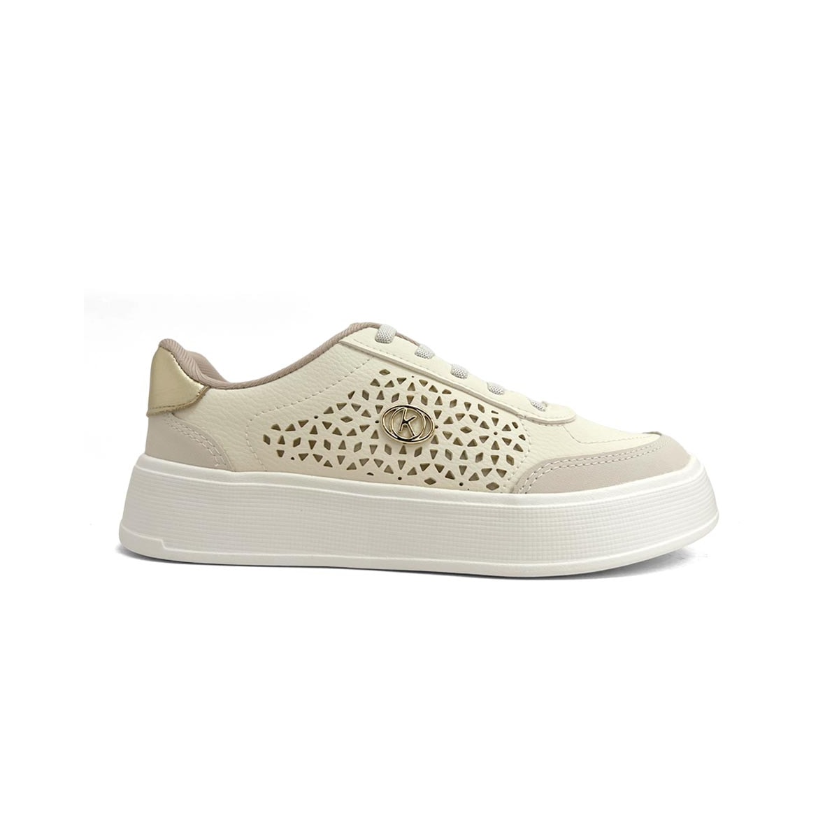 Tênis Kolosh Casual C4284 Cream Tênis Kolosh Casual C4284 Cream