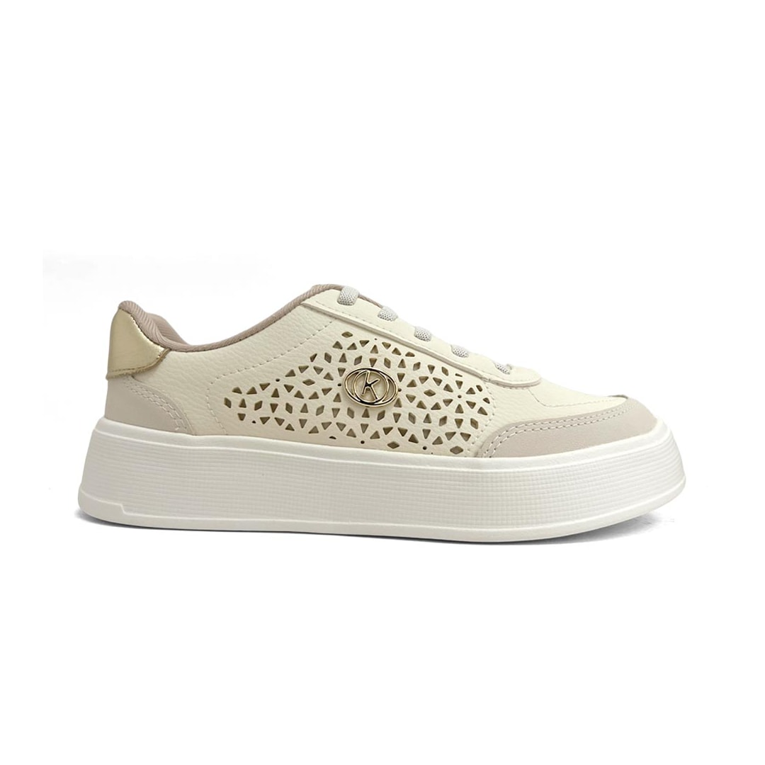 Tênis Kolosh Casual C4284 Cream Tênis Kolosh Casual C4284 Cream