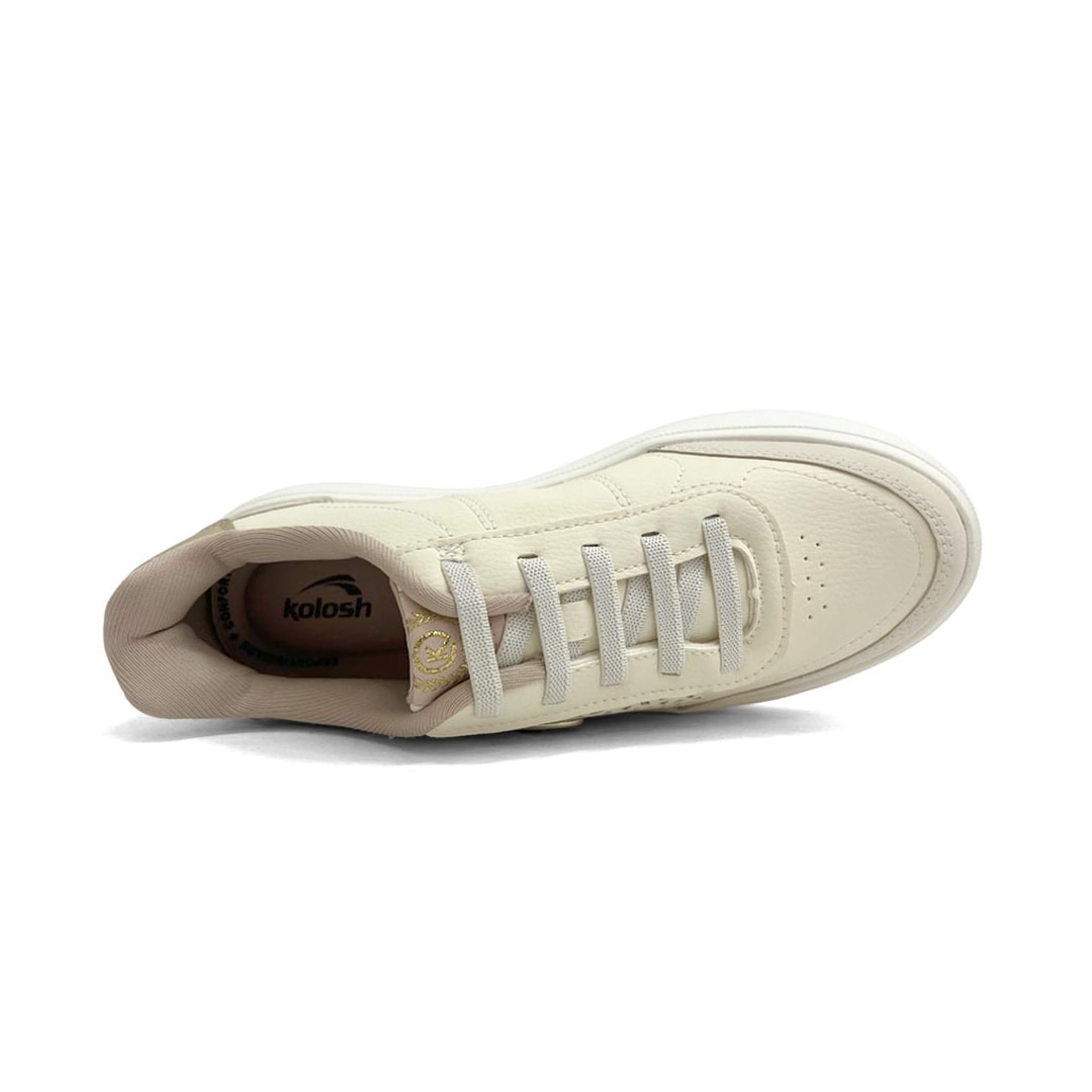 Tênis Kolosh Casual C4284 Cream