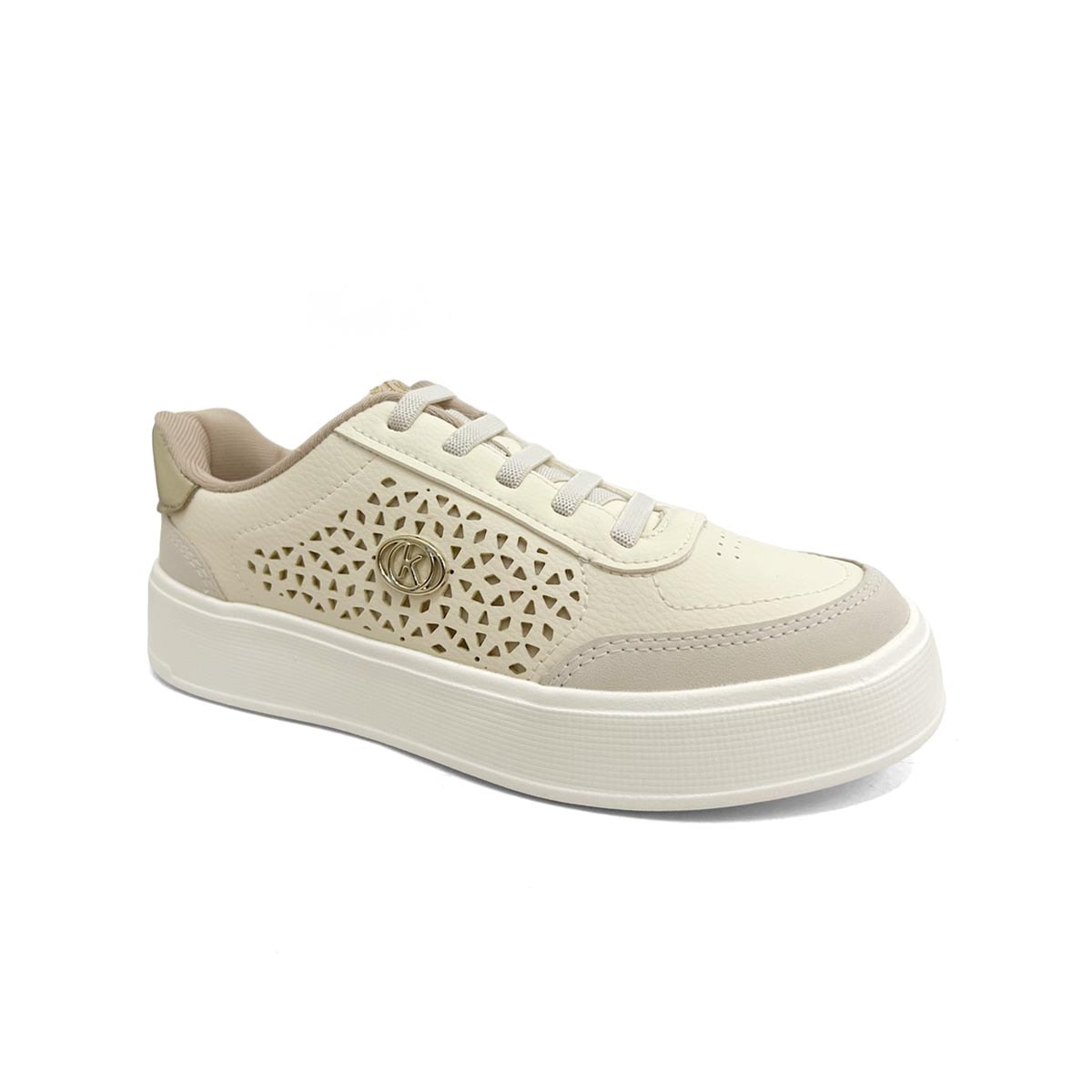 Tênis Kolosh Casual C4284 Cream Tênis Kolosh Casual C4284 Cream