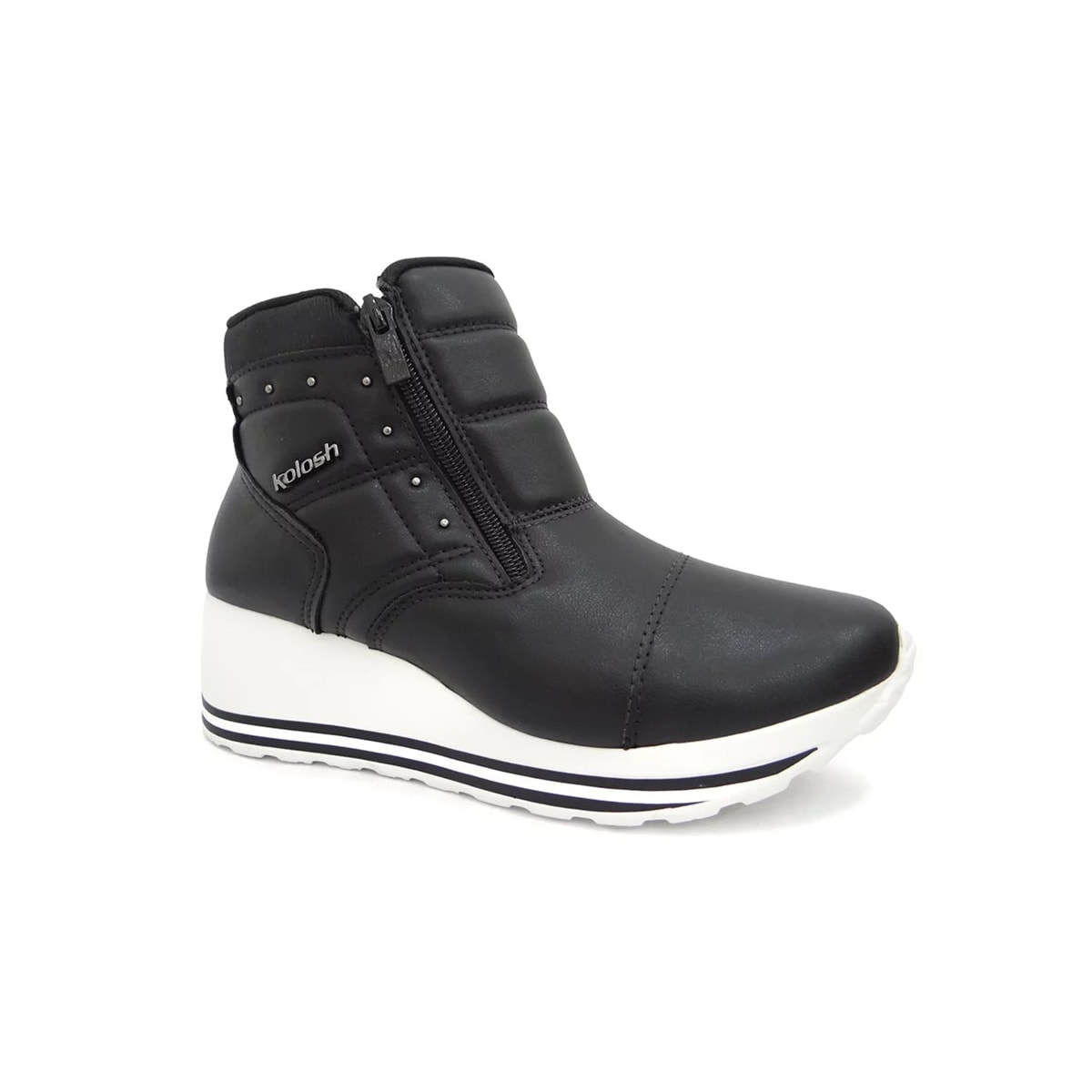 Tênis Kolosh Casual Cano Medio C1411a Preto Tênis Kolosh Casual Cano Medio C1411a Preto