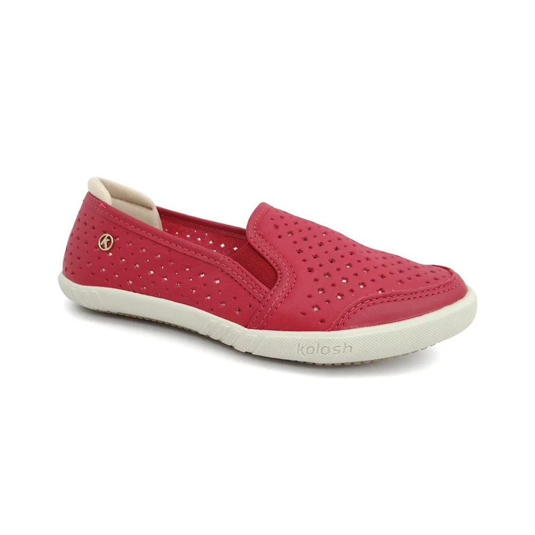 Tênis Kolosh Casual Feminino C0101b Vermelho Tênis Kolosh Casual Feminino C0101b Vermelho