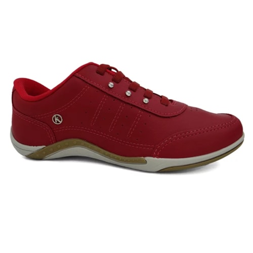 Tenis Kolosh Casual Feminino C1289a Vermelho