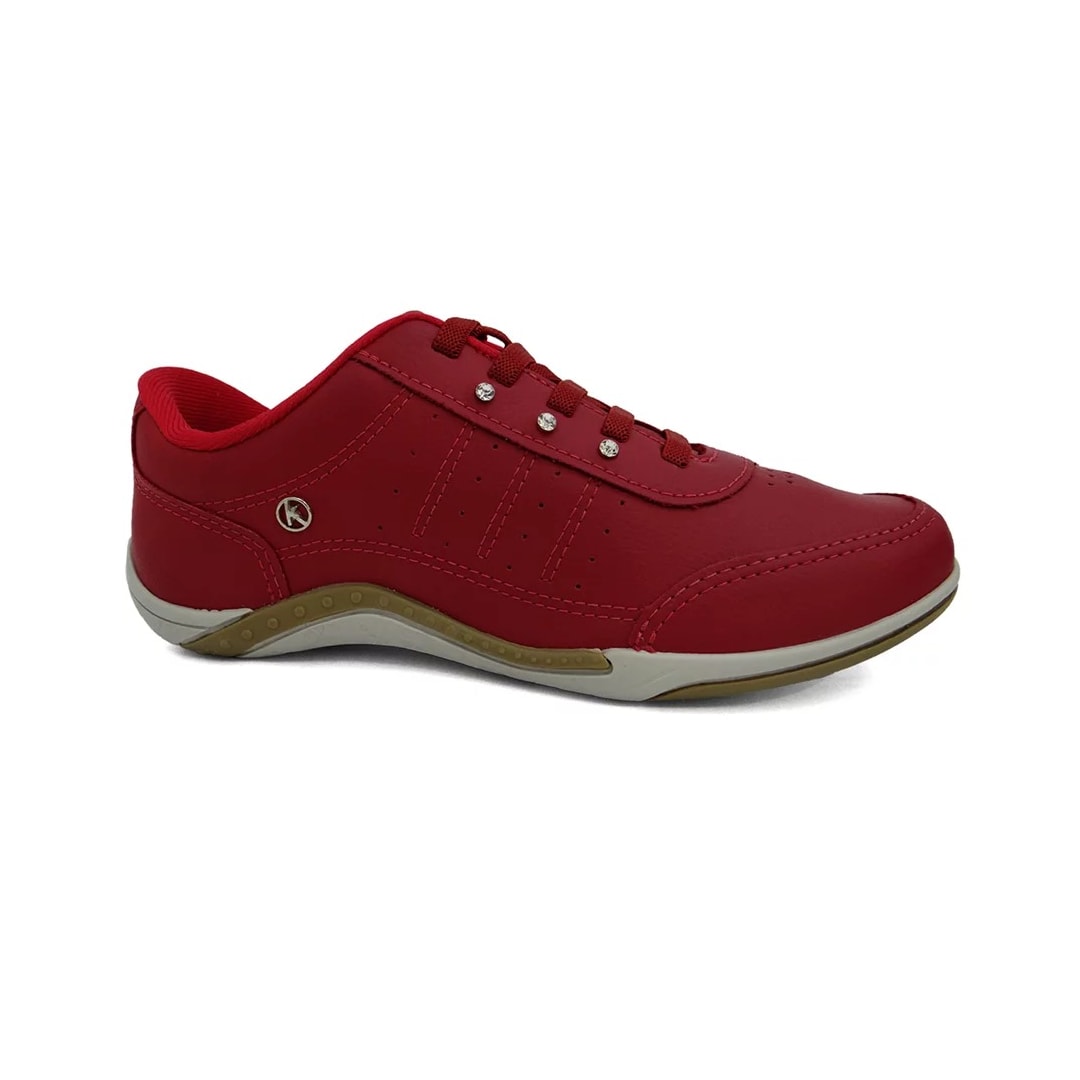 Tênis Kolosh Casual Feminino C1289a Vermelho