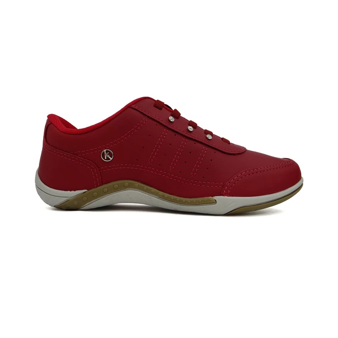 Tênis Kolosh Casual Feminino C1289a Vermelho