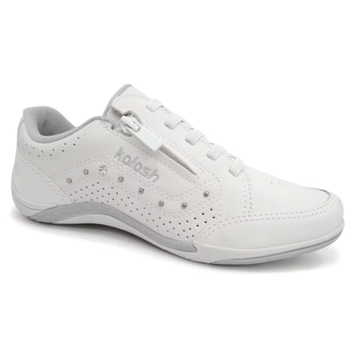 Tênis Kolosh Casual Feminino C1299 Off White