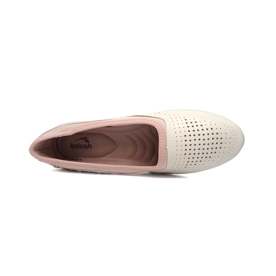 Tênis Kolosh Casual Feminino C2749 Porcelana Tênis Kolosh Casual Feminino C2749 Porcelana