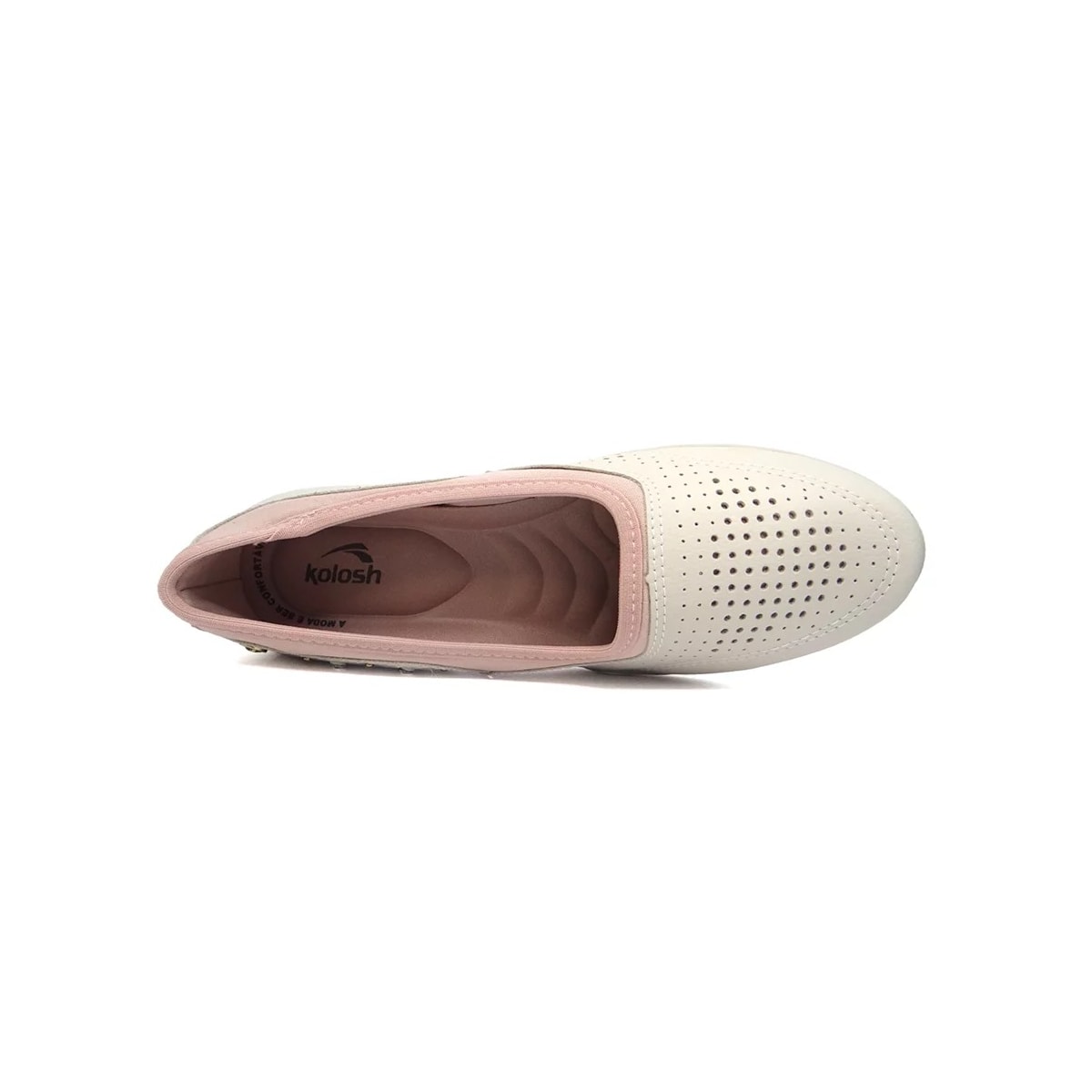 Tênis Kolosh Casual Feminino C2749 Porcelana Tênis Kolosh Casual Feminino C2749 Porcelana