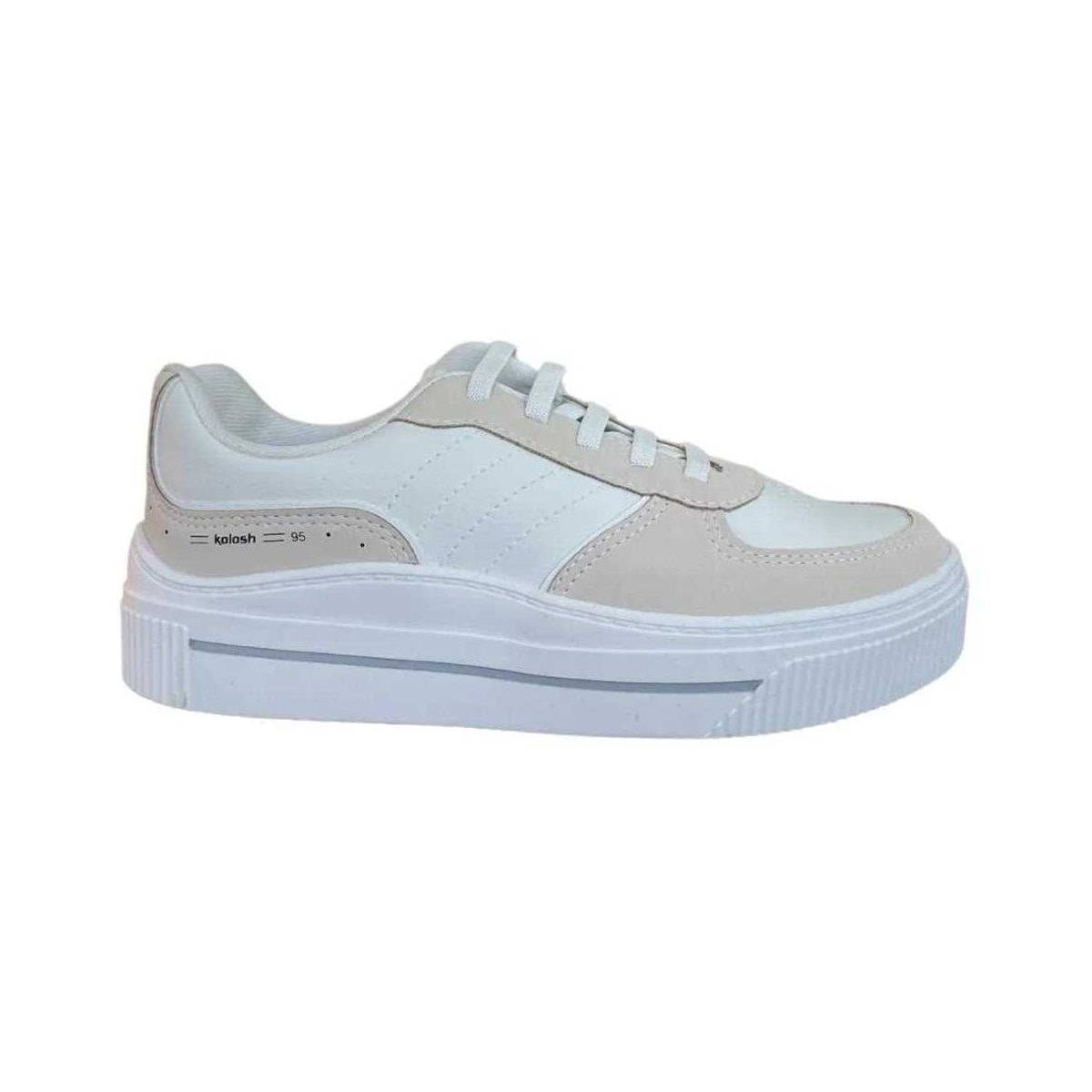 Tênis Kolosh Casual Feminino C3381 Off White Tênis Kolosh Casual Feminino C3381 Off White