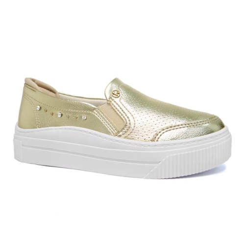 Tenis Kolosh Casual Feminino C3383 Champagne