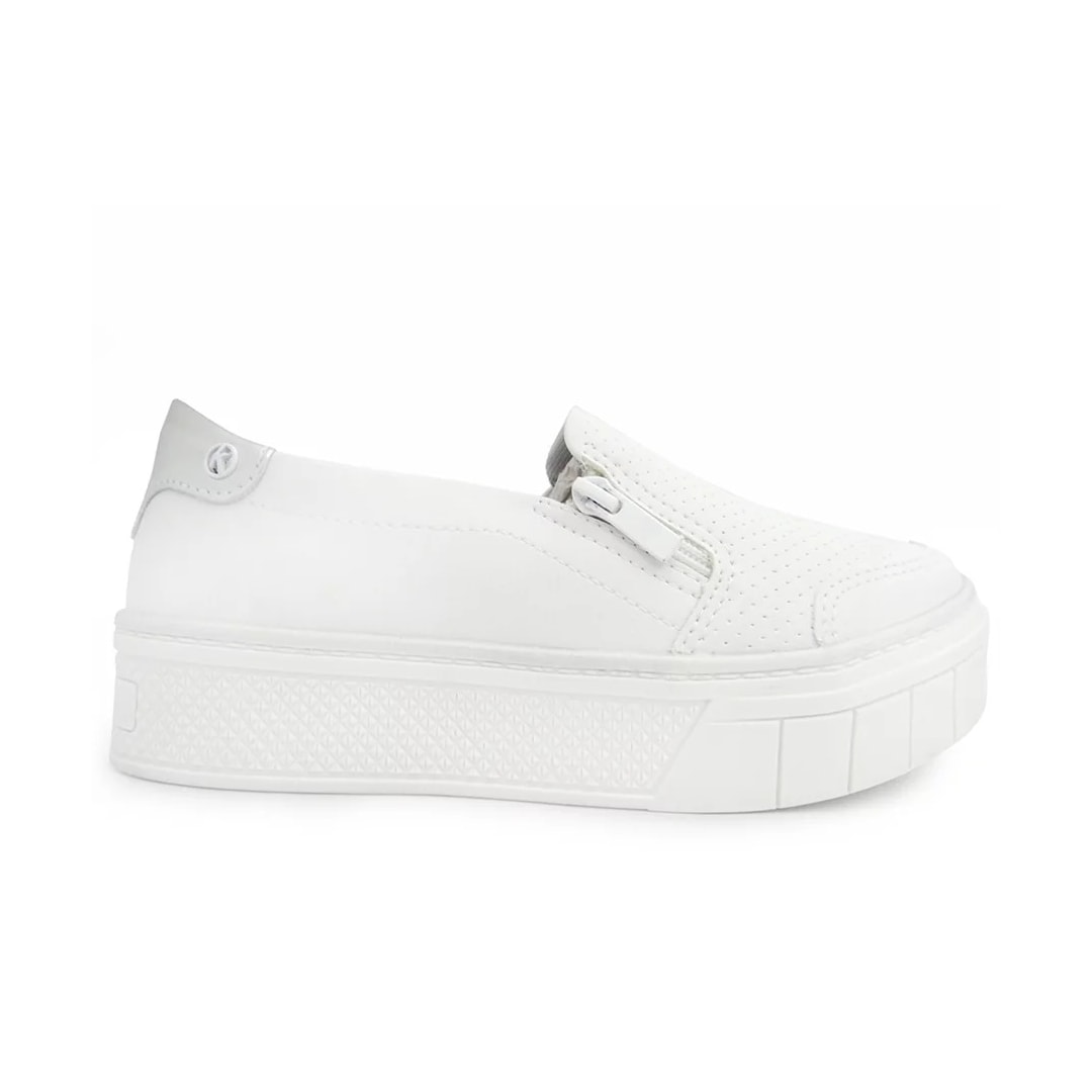 Tênis Kolosh Casual Iate Plataforma C3035 Off White Tênis Kolosh Casual Iate Plataforma C3035 Off White