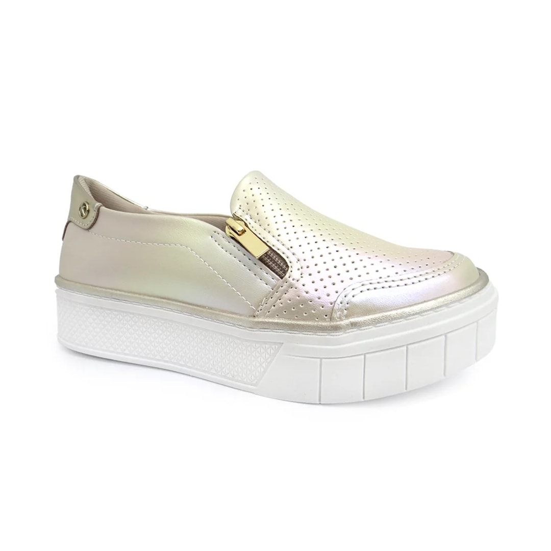 Tênis Kolosh Casual Iate Plataforma C3035 Tule