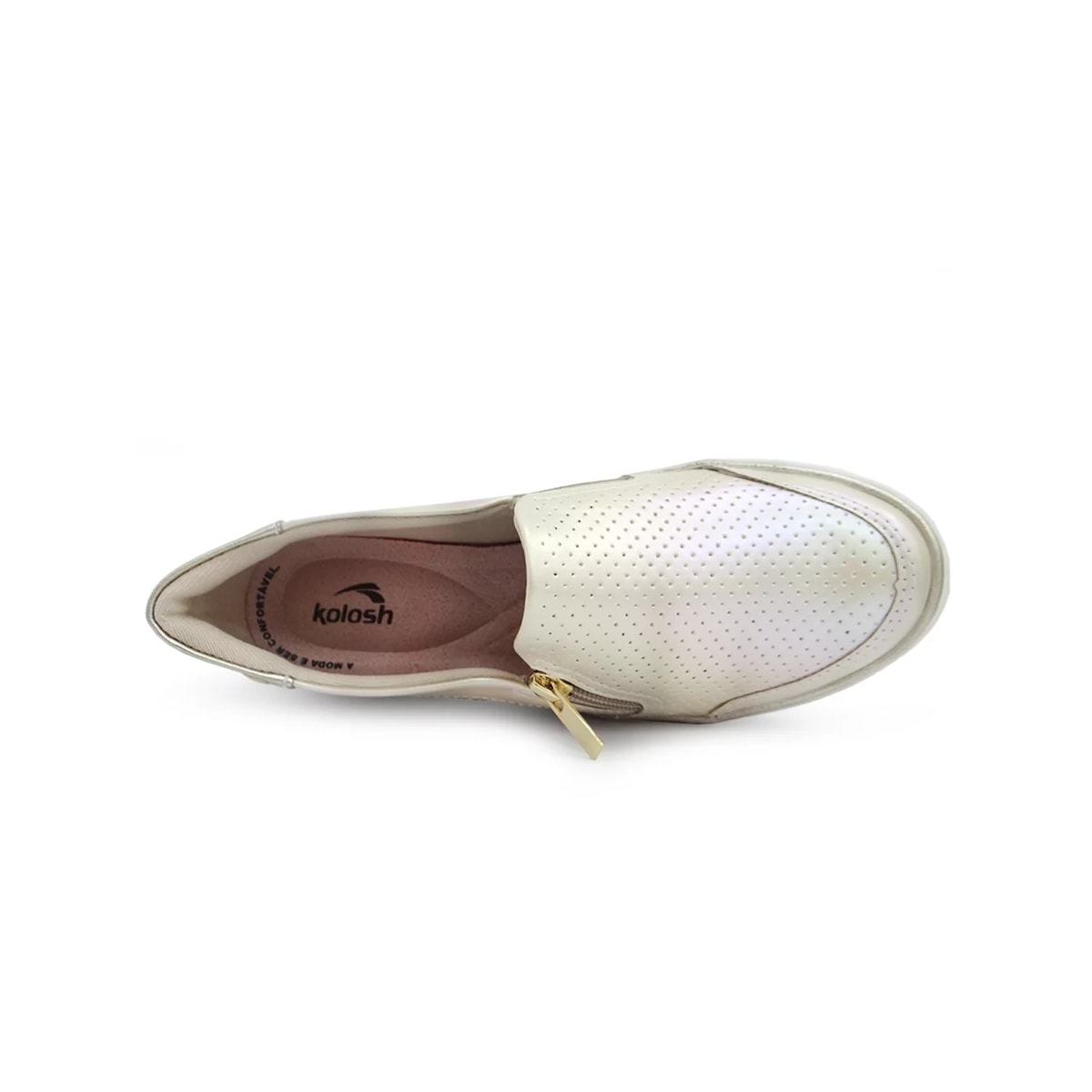 Tênis Kolosh Casual Iate Plataforma C3035 Tule Tênis Kolosh Casual Iate Plataforma C3035 Tule