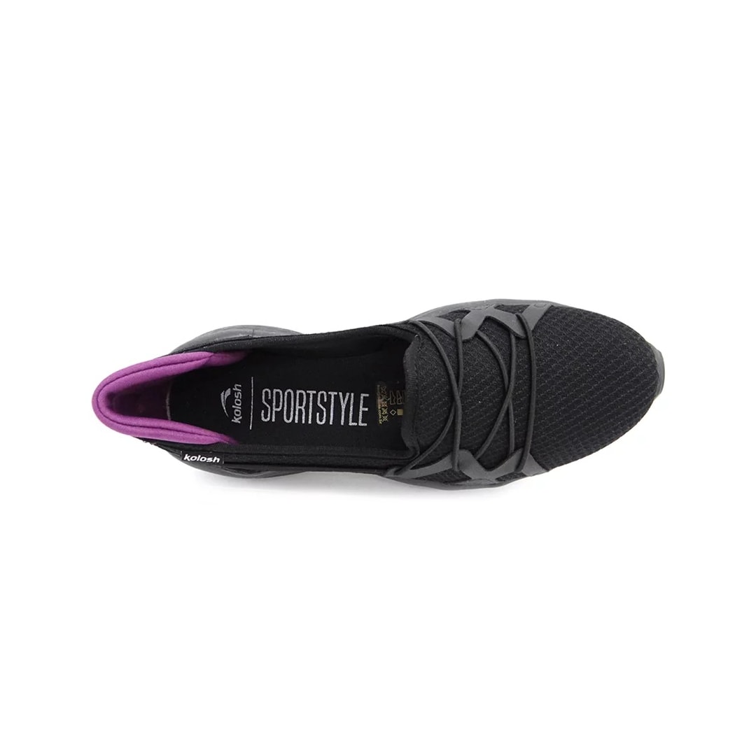 Tênis Kolosh Casual K7106 Preto Tênis Kolosh Casual K7106 Preto