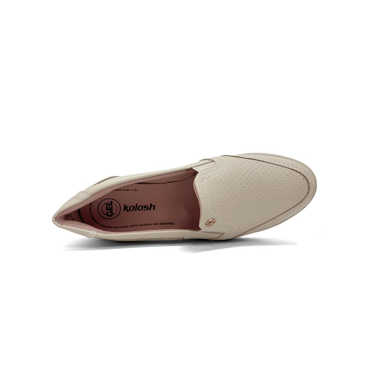 Tênis Kolosh Casual Slip-On C0530a Porcelana