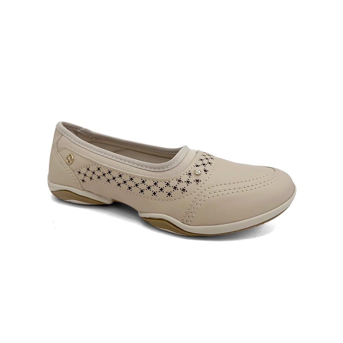 Tênis Kolosh Casual Slip-On C2744a Macchiato Tênis Kolosh Casual Slip-On C2744a Macchiato