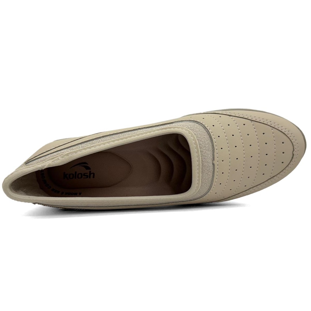 Tênis Kolosh Casual Slip-On C2755 Tule