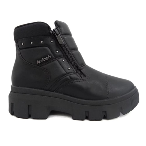 Detalhe - Tênis Kolosh Coturno Cano Baixo C3362 Preto