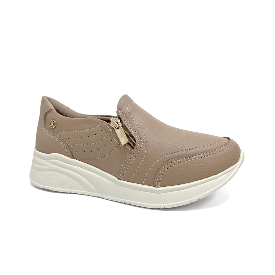 Tênis Kolosh Feminino Casual C3989 Capuccino