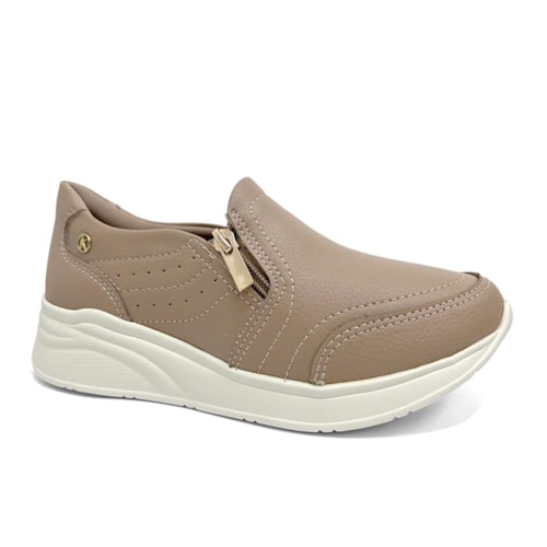Tênis Kolosh Feminino Casual C3989 Capuccino