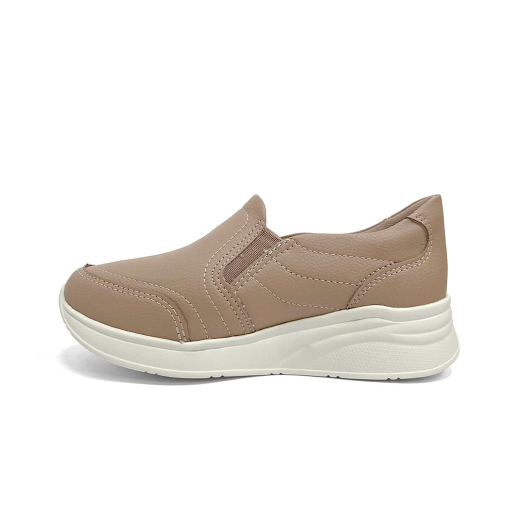 Tênis Kolosh Feminino Casual C3989 Capuccino
