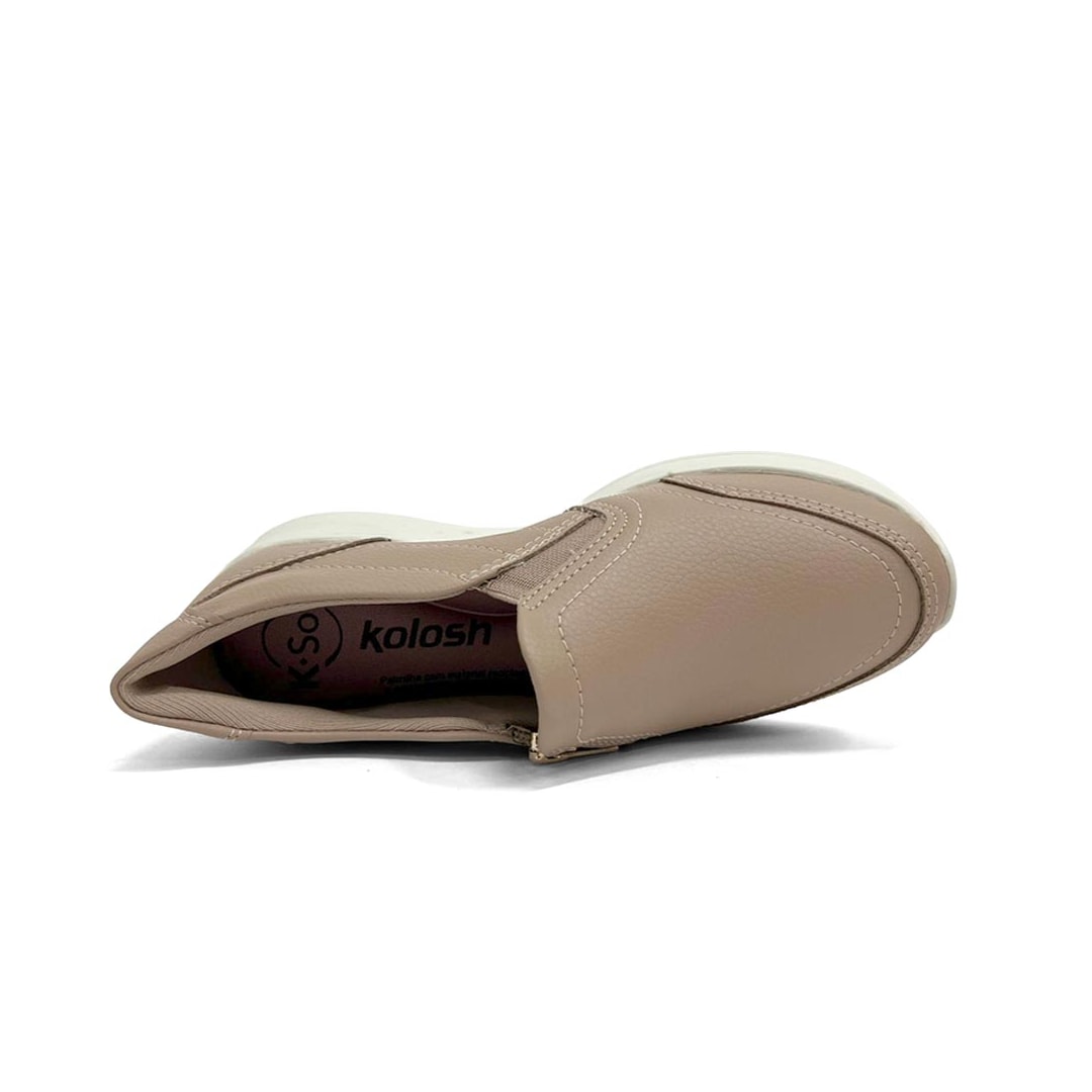 Tênis Kolosh Feminino Casual C3989 Capuccino Tênis Kolosh Feminino Casual C3989 Capuccino