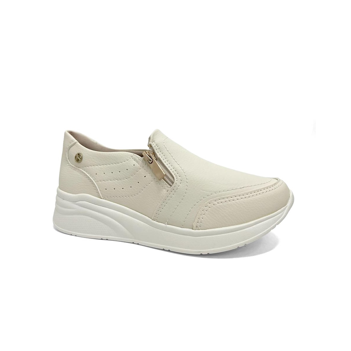 Tênis Kolosh Feminino Casual C3989 Cream