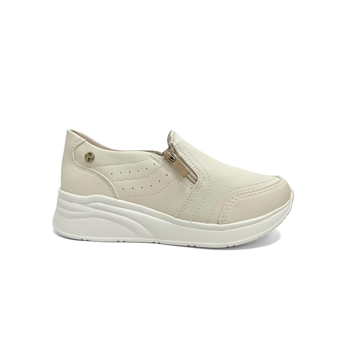 Tênis Kolosh Feminino Casual C3989 Cream