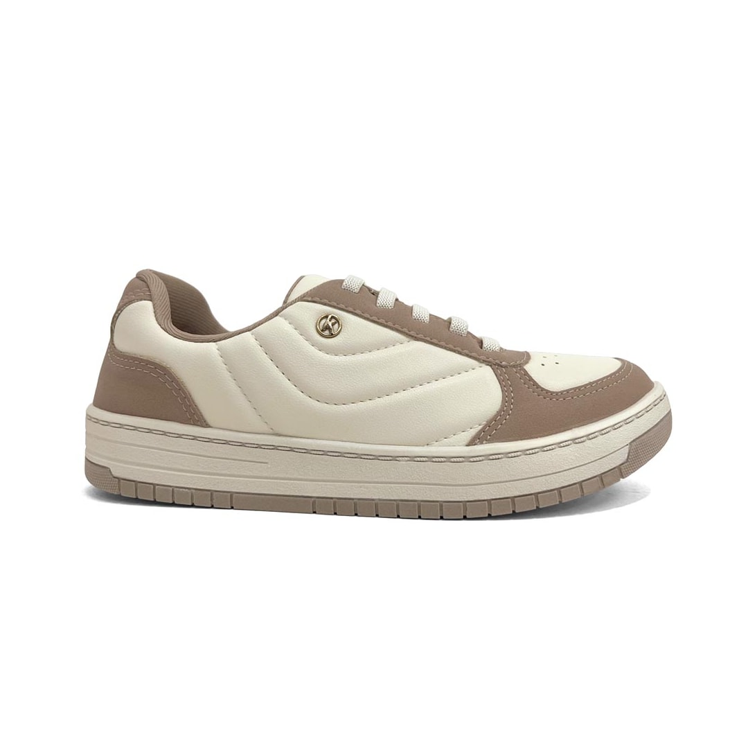 Tênis Kolosh Feminino Casual C4162 Capuccino