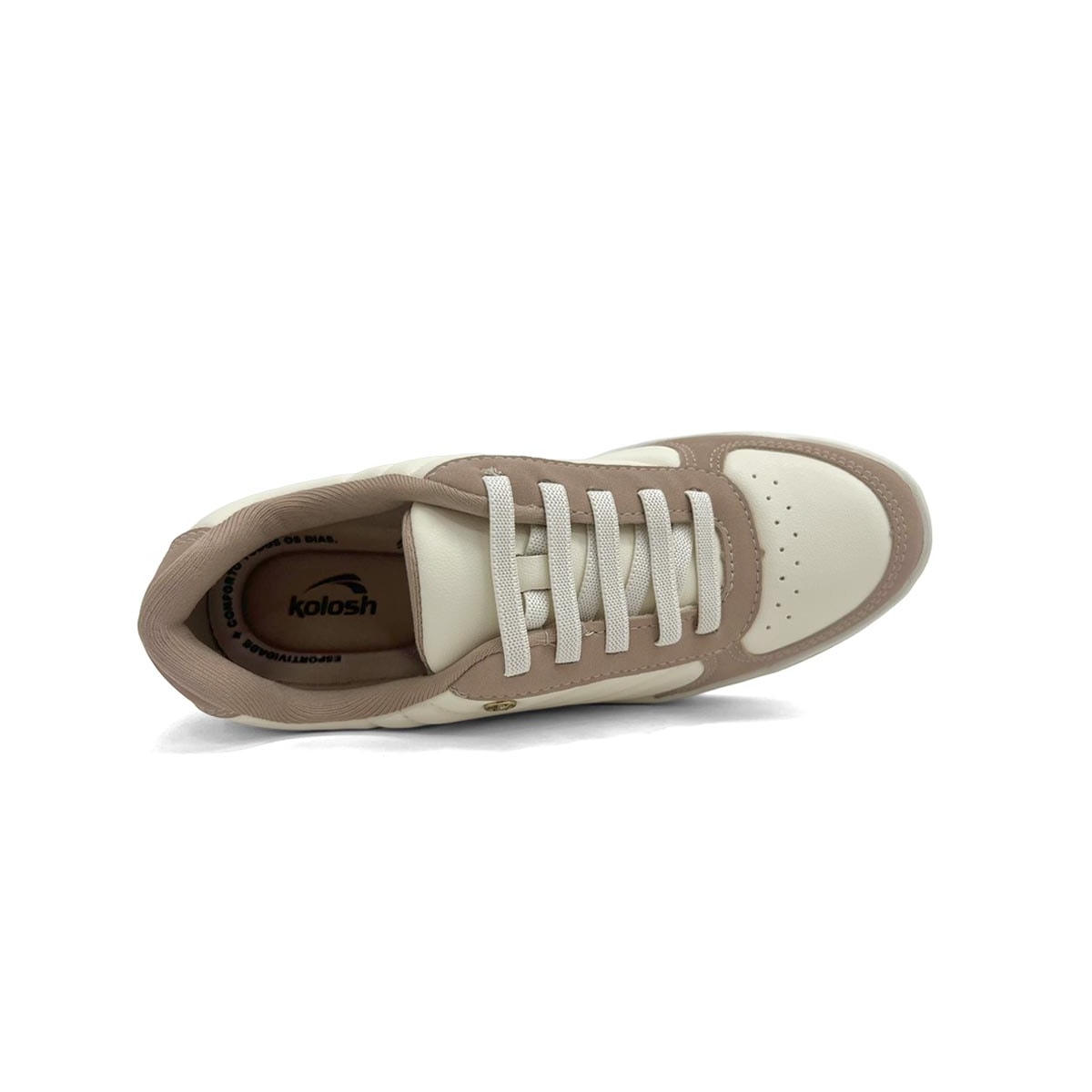 Tênis Kolosh Feminino Casual C4162 Capuccino Tênis Kolosh Feminino Casual C4162 Capuccino