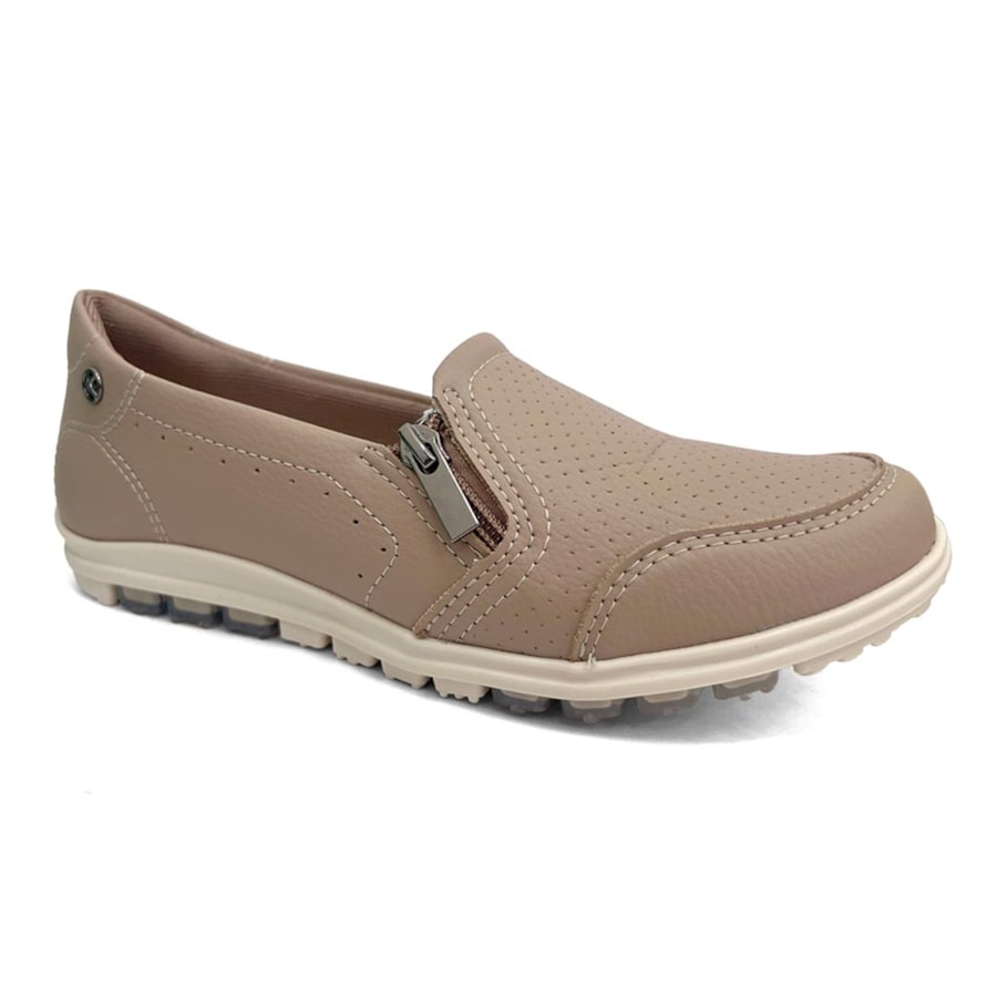 Tênis Kolosh Feminino Casual Slip-On C0529a Capuccino
