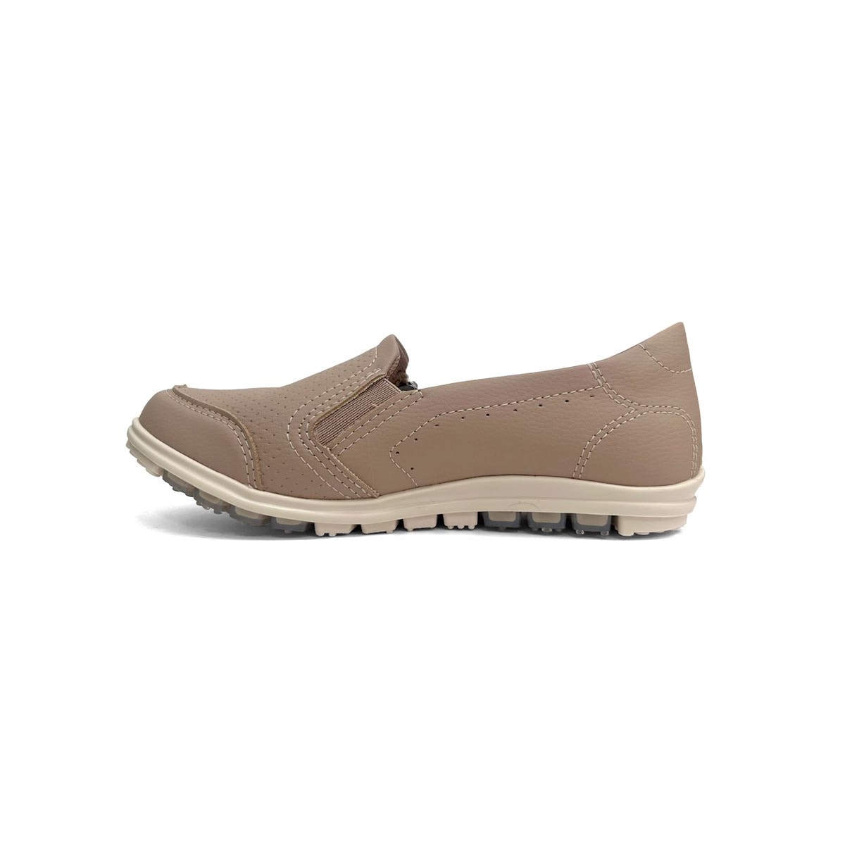 Tênis Kolosh Feminino Casual Slip-On C0529a Capuccino Tênis Kolosh Feminino Casual Slip-On C0529a Capuccino