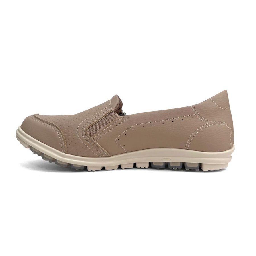 Tênis Kolosh Feminino Casual Slip-On C0529a Capuccino Tênis Kolosh Feminino Casual Slip-On C0529a Capuccino