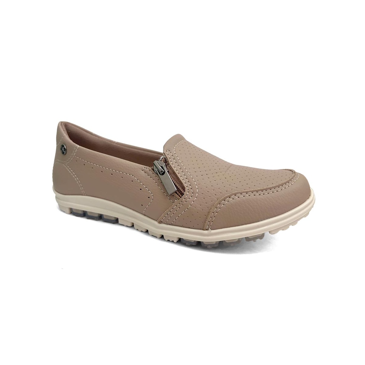 Tênis Kolosh Feminino Casual Slip-On C0529a Capuccino Tênis Kolosh Feminino Casual Slip-On C0529a Capuccino