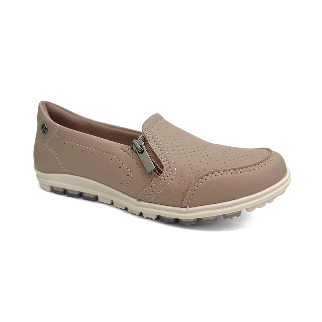 Tênis Kolosh Feminino Casual Slip-On C0529a Capuccino Tênis Kolosh Feminino Casual Slip-On C0529a Capuccino