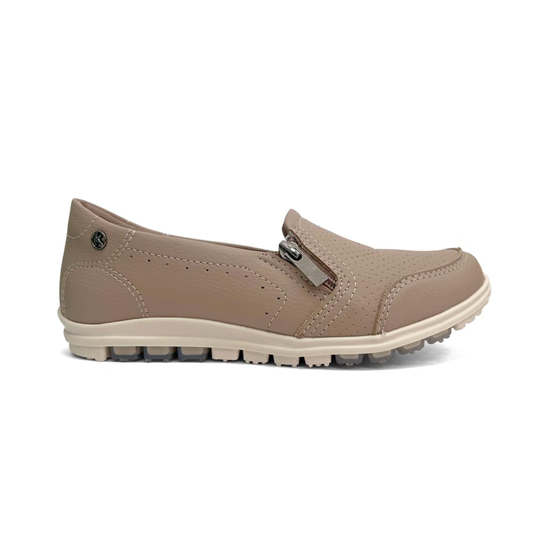 Tênis Kolosh Feminino Casual Slip-On C0529a Capuccino