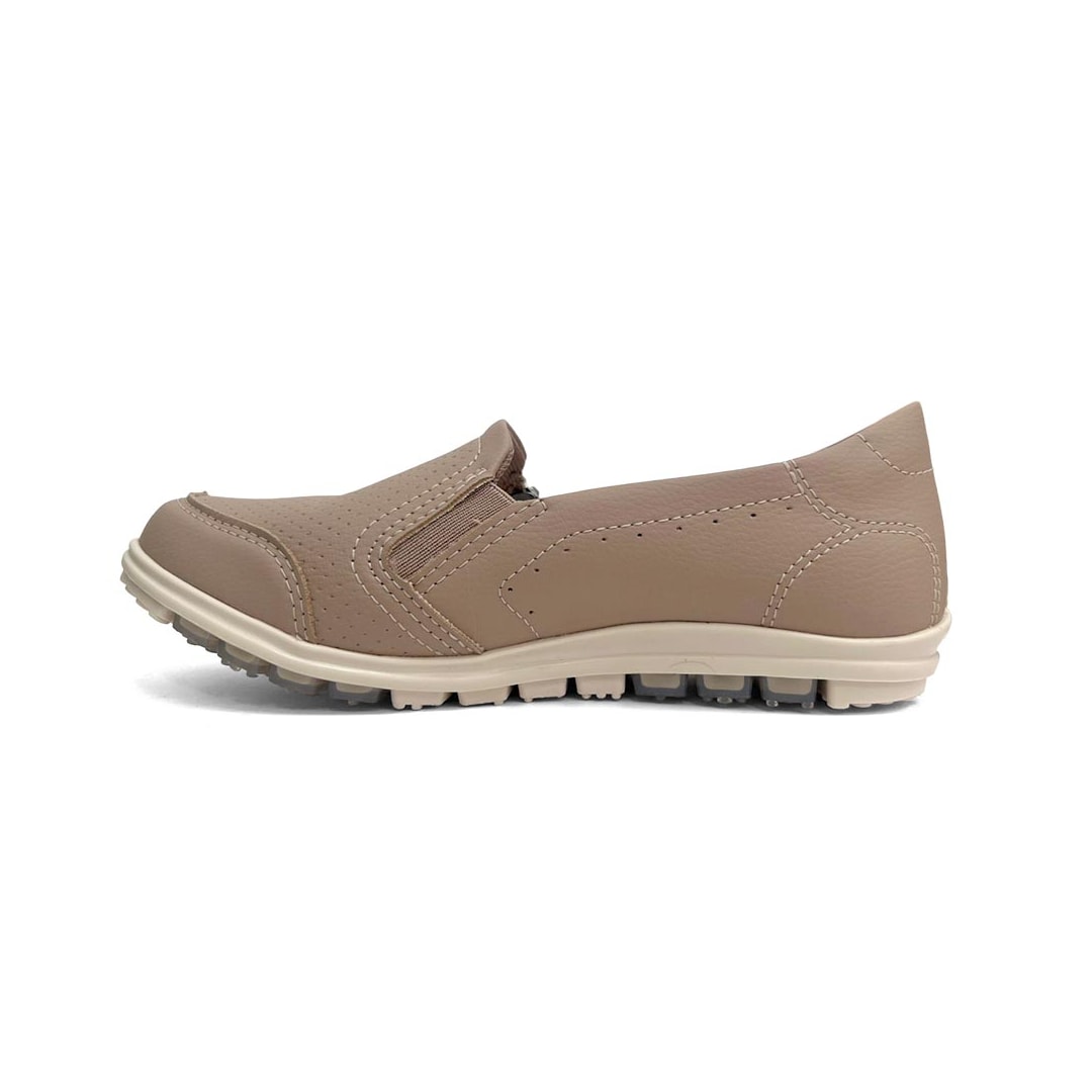 Tênis Kolosh Feminino Casual Slip-On C0529a Capuccino