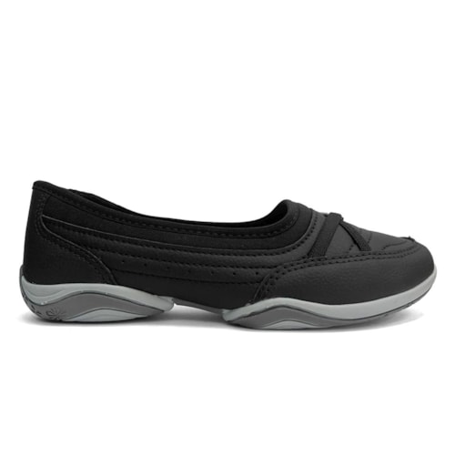Detalhe - Tênis Kolosh Feminino Casual Slip-On C2742a Preto