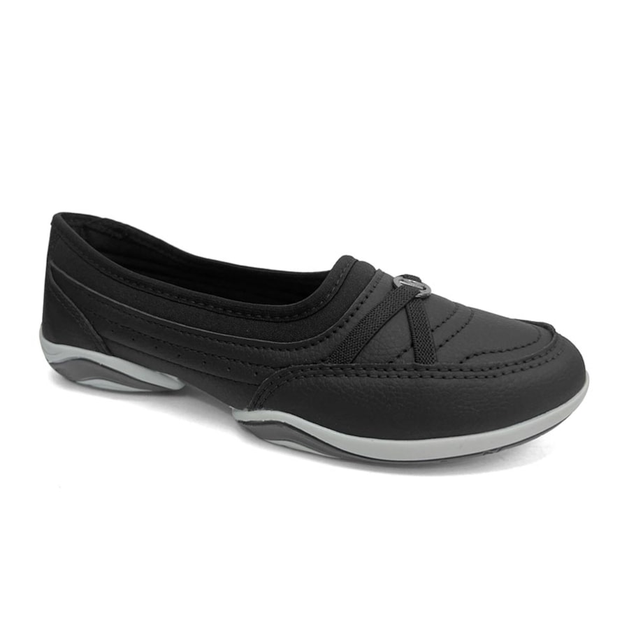 Tênis Kolosh Feminino Casual Slip-On C2742a Preto Tênis Kolosh Feminino Casual Slip-On C2742a Preto