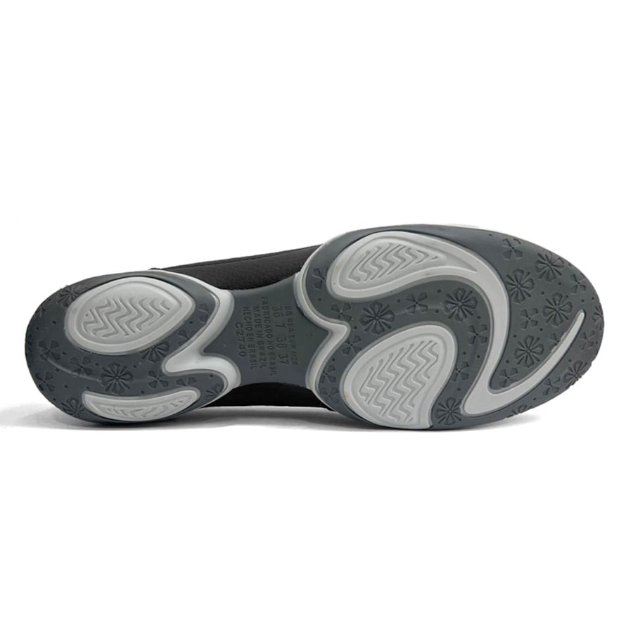 Tênis Kolosh Feminino Casual Slip-On C2742a Preto