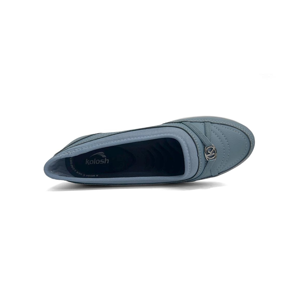 Tênis Kolosh Feminino Casual Slip-On C2742a Seal Tênis Kolosh Feminino Casual Slip-On C2742a Seal