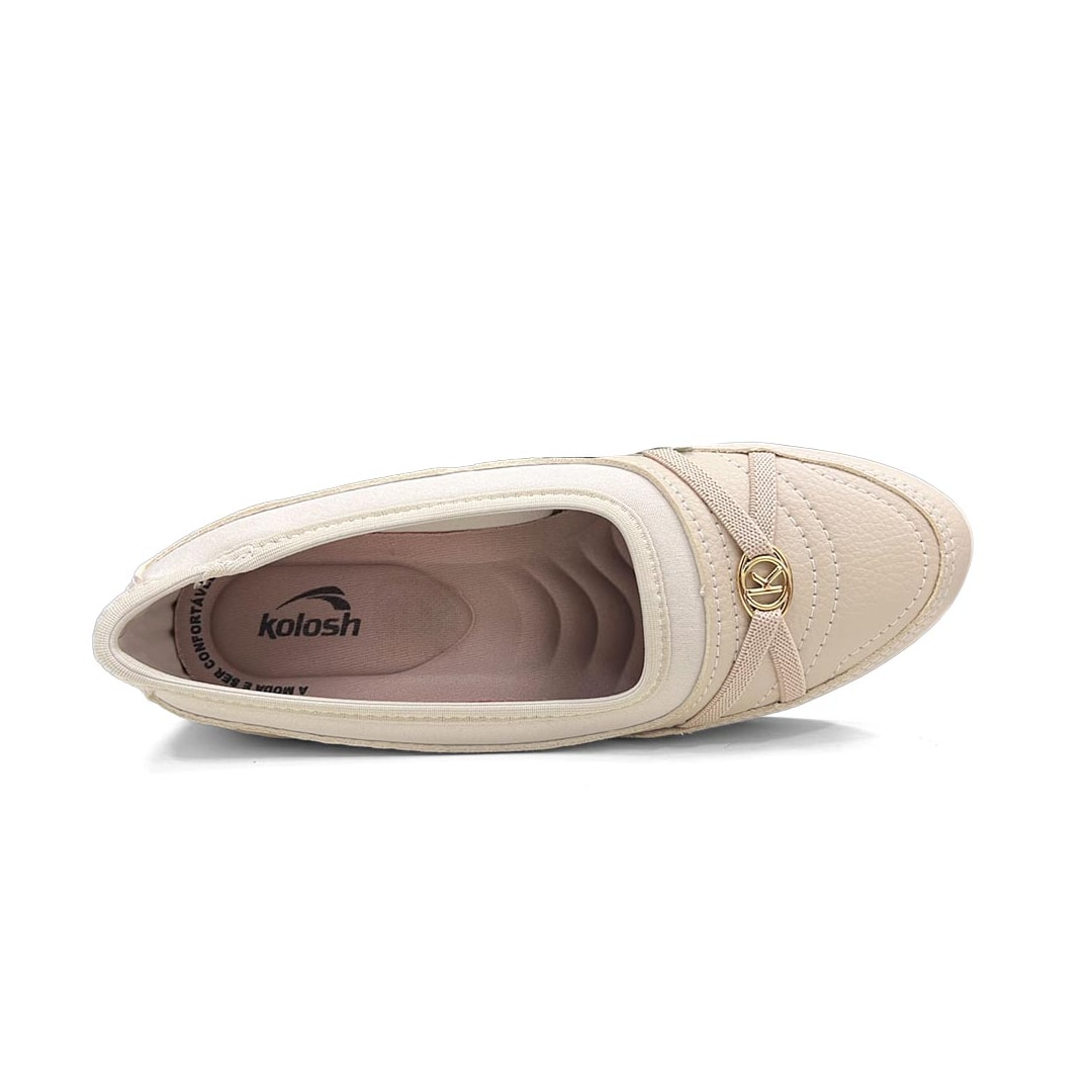 Tênis Kolosh Feminino Casual Slip-On C2742A Tule Tênis Kolosh Feminino Casual Slip-On C2742A Tule