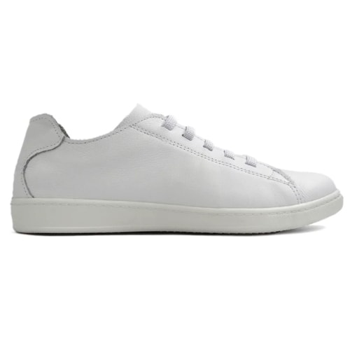 Tenis Marina Mello Casual De Couro 12031S Branco