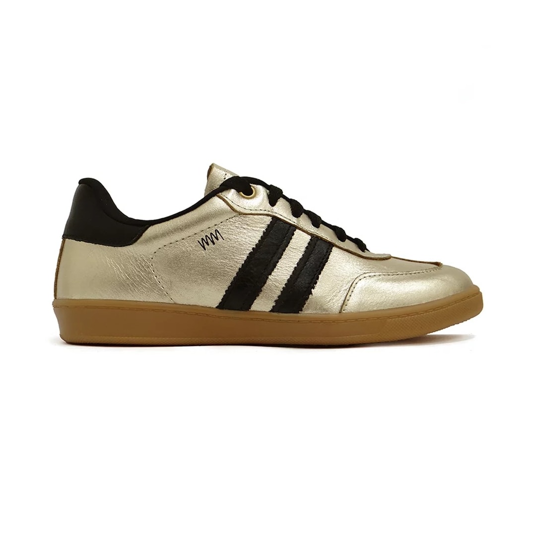 Tênis Marina Mello Casual de Couro 12154LUM